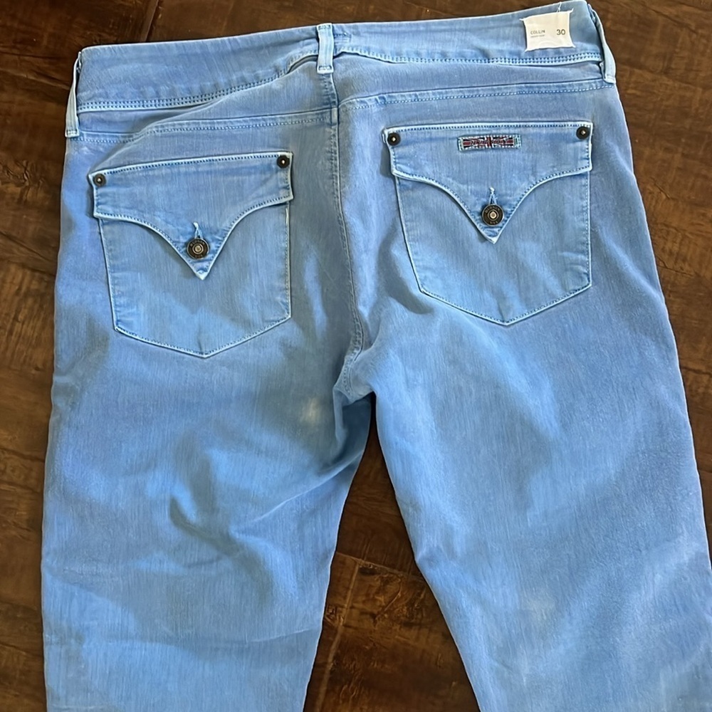 Hudson Collin Skinny Crop in Mariner Blue - Picture 6 of 10